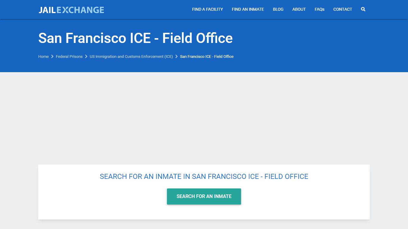 San Francisco ICE - Field Office ICE Detainee Locator ...